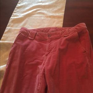 Gap low rise bot cut pink pants.
